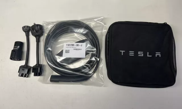TESLA Gen 2 Mobile Connector Bundle Charger Kit w/110V, 240V, J1772 adapters