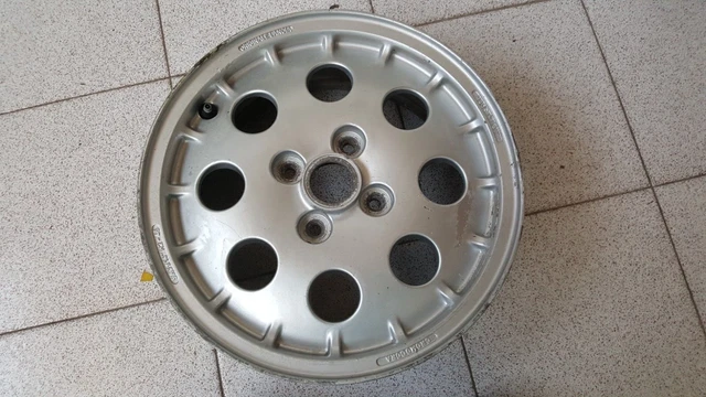 Wheel Alloy Lancia Delta HF Turbo Cromodora 14 " 5.5J ET45 #3 Original Lancia Wheel Alloy Lancia Delta HF Turbo Cromodora 14 " 5.5J ET45 #3 Original Lancia