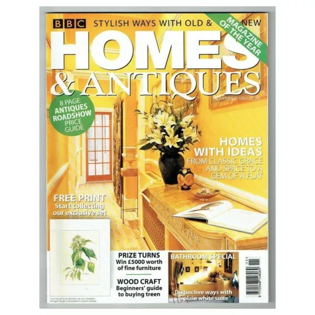 Homes & Antiques Magazine November 1997 mbox411 Homes With Ideas