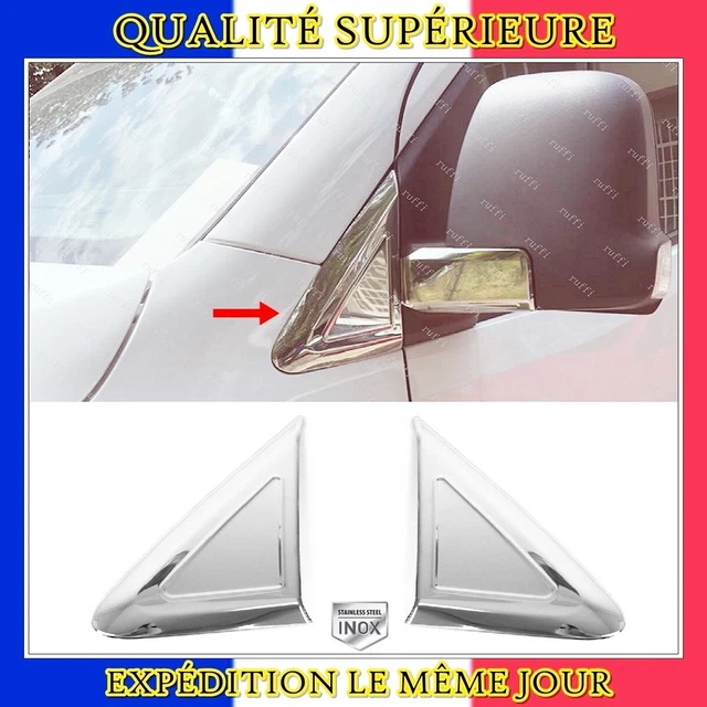 thumbnail image 2 of Chrome Mirror Cover Triangle Trim For Mercedes Sprinter W907 2018+ (Pair) 2 of 6