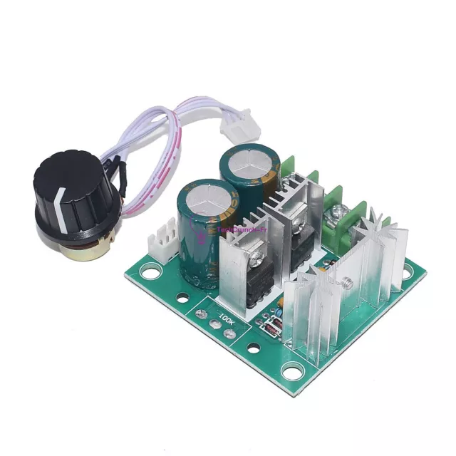 6V-90V DC Motor Speed Controller PWM Power Regulator Governor Switch Soft Start