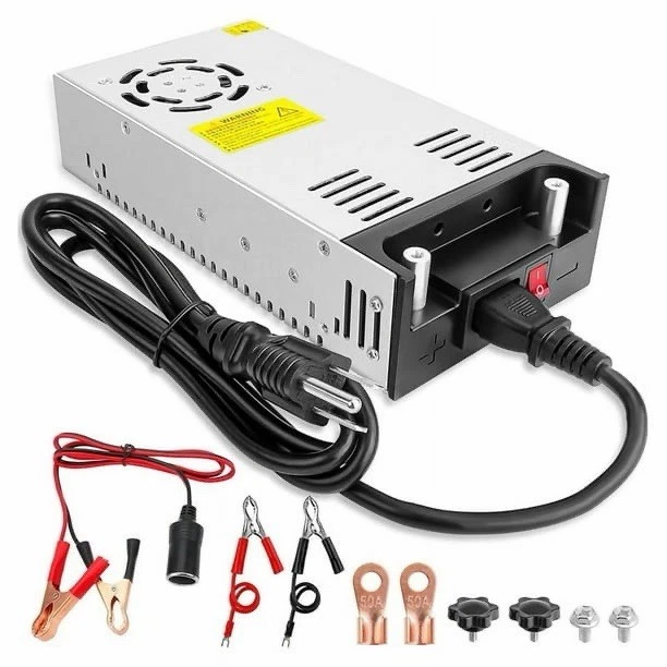 Caricabatteria Idropulitrice 3200 PSI Adattatore Di Alimentazione AC/DC Per Idropulitrice Powerstroke PS80555E 3200 PSI - Cavo 1.5m, Aprelco Alimentatore Idropulitrice Powerstroke