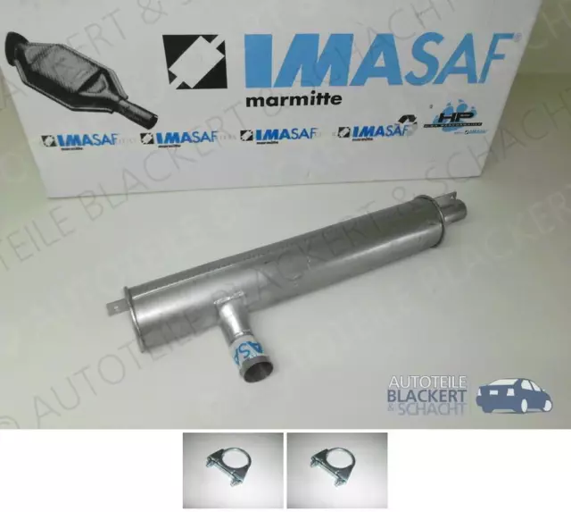 IMASAF ESD Auspuff Endtopf+Anbauteile für BMW 1500-2000 2000-3.2 Coupe 1963-1972