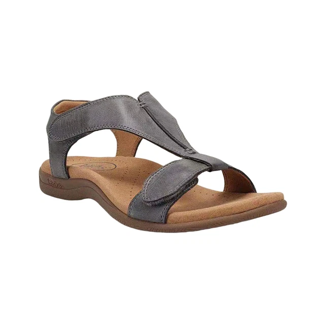WOMEN ORTHOPEDIC OPEN Toe Sandals Arch Support Summer Flats Beach
