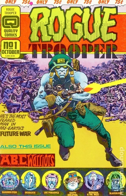 Rogue Trooper #1 FN 1986 Stock Image
