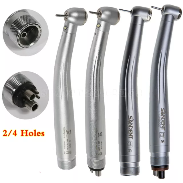Pièce à main dentaire à grande vitesse turbine style NSK 2/4H E-générateur LED