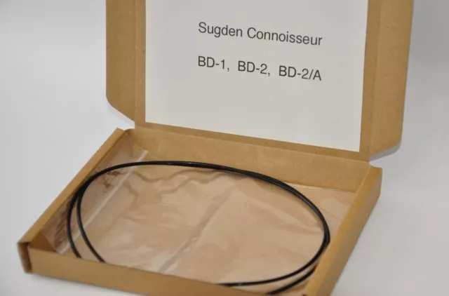 Sugden Connoisseur BD1, BD2, BD2A Turntable Drive Belt Boxed & Tracked Post 🇬🇧 2