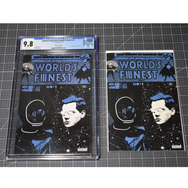Batman Superman World's Finest #11 Jack White Variant CGC 9.8 + Raw 2nd Print