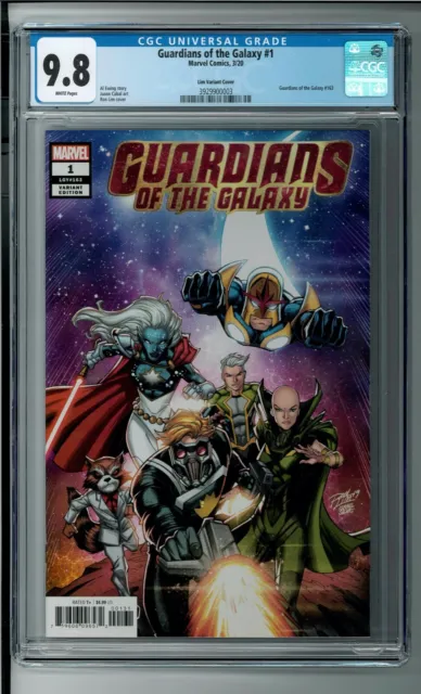 Guardians of the Galaxy # 1 (2020) Lim Variant CGC 9.8