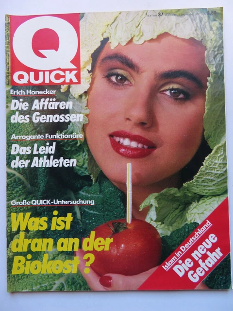 QUICK 37/1987, BRIGITTE Nielsen & Falco, Barbara Carrera, Ankie Beilke ...