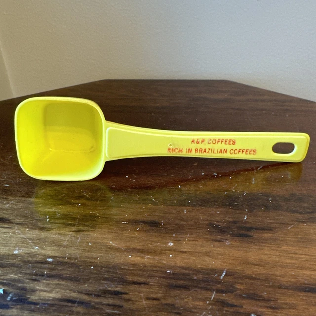 VTG A&P GROCERY Stores Brazilian Ground Coffee Scoop Measure Spoon