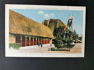 CPA 75 PARIS - Exposition Coloniale Internationale - Pavillon du Congo Belge