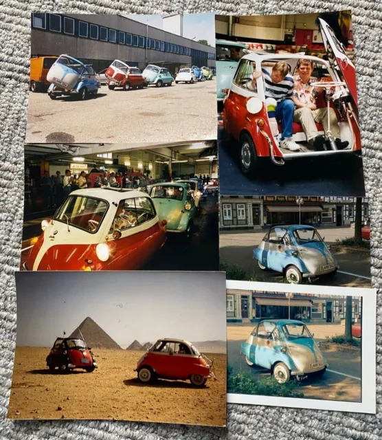 6x alte Fotos von BMW Isetta 300 (Ausstellung, Agypten)