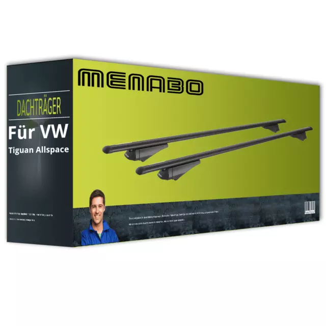 Menabo Tiger - Dachträger - Aluminium - für VW Tiguan Allspace Typ BW2, BJ2 NEU