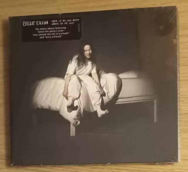 Billie Eilish  WHEN WE ALL FALL ASLEEP WHERE DO WE GO? CD BRAND NEW SEALED 2019