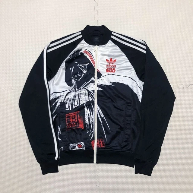 Adidas Original Darth Vader Star Wars Track Jacket Size S Rare F/S Japan