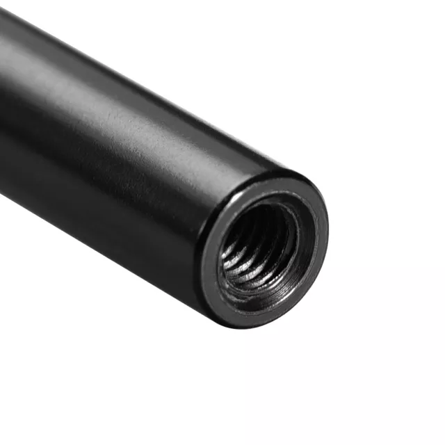 15ud M3x15mm Redondo Aluminio Separador Columna Espaciador Hembra Negro para DIY 3