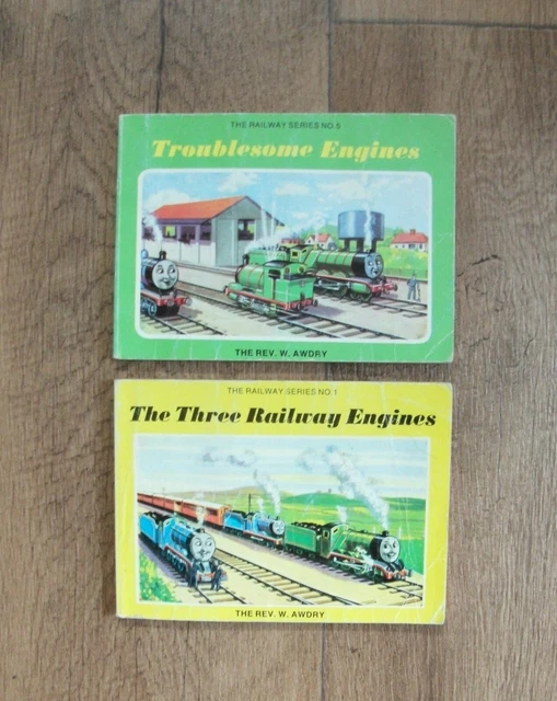 VINTAGE THOMAS THE tank engine and friends books x 9 bulk lot Percy ...