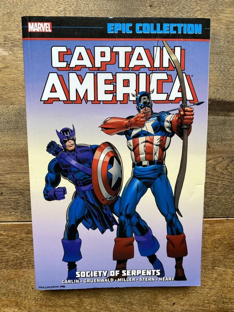 Captain America Epic Collection Vol 12: Society of Serpents; TPB; MCU
