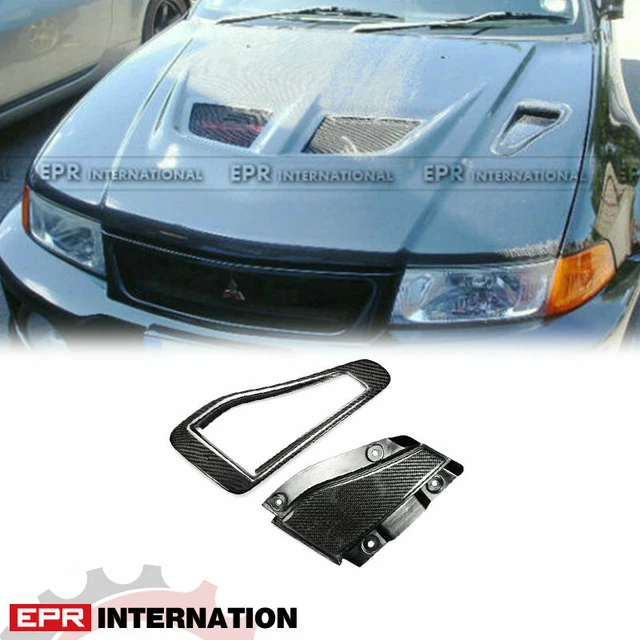 For Mitsubishi Lancer Evolution EVO X 10th Real Carbon Fiber Front For Mitsubishi Lancer Evolution EVO X 10th Real Carbon Fiber Front