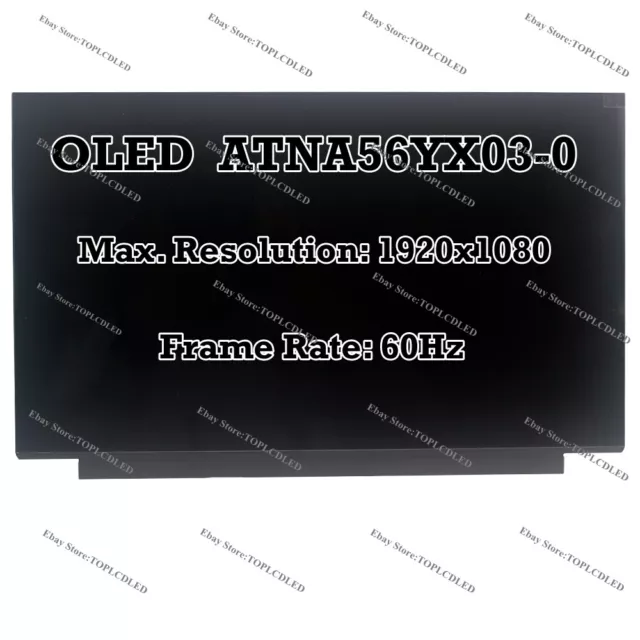 OLED 15.6" ATNA56YX03-0 ATNA56YX03 FHD IPS LCD Pantalla Non-Táctil Panel