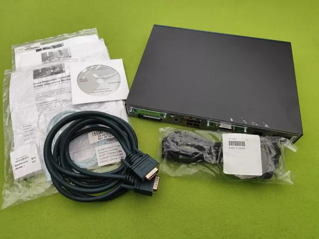 Cisco 1841 1800 Series Wired Fast Ethernet Network Router with PSU CCNA CCNP