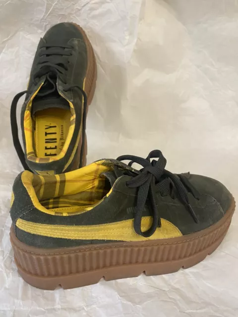 PUMA FENTY X Rihanna con Tacchetti Creeper Scarpe Donna Giallo