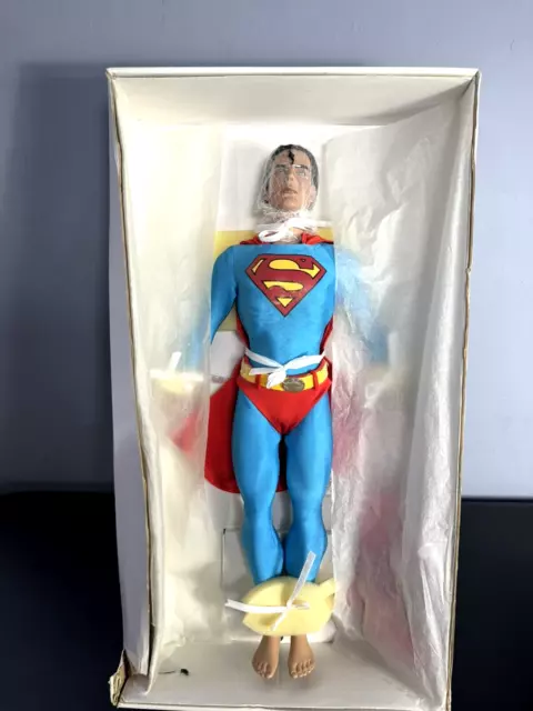 Tonner 2008 17" DC Stars SUPERMAN Dressed Doll New in Box (Damaged) read desc.