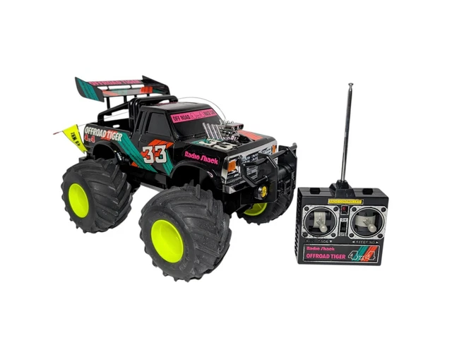 RADIO SHACK 4X4 Off-Road Tiger Vintage R/C Truck 1993 - Very Good Condition $110.05 - PicClick CA
