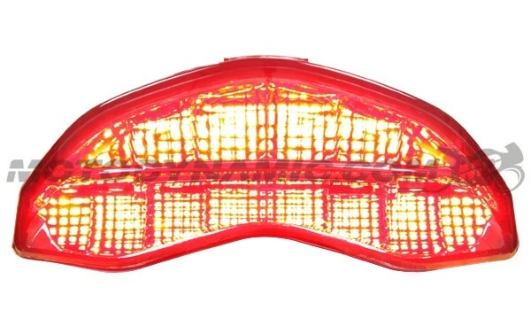 SEQUENTIAL LED TAIL Light SMOKED LENS fits 2021-2024 Ducati SuperSport ...