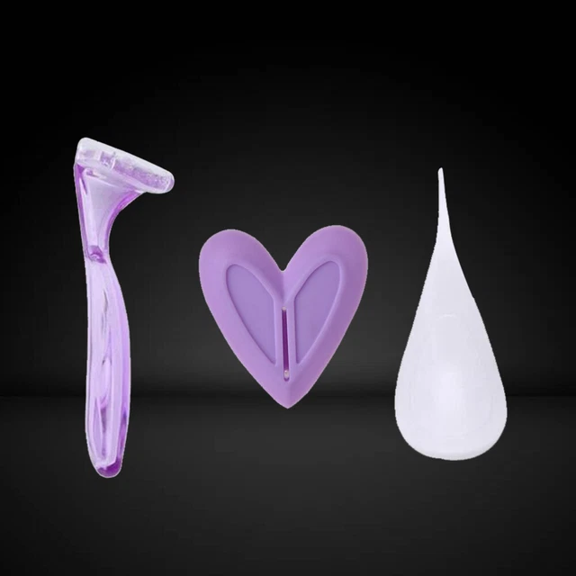 3 pz rasoio in plastica privato donna segreto bikini rasatura capelli pubici strumenti rasoio