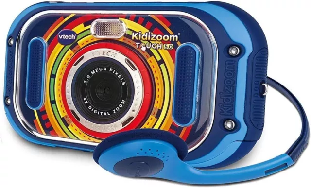 VTech Kidizoom Touch 5.0 - Digital camera for children, blue