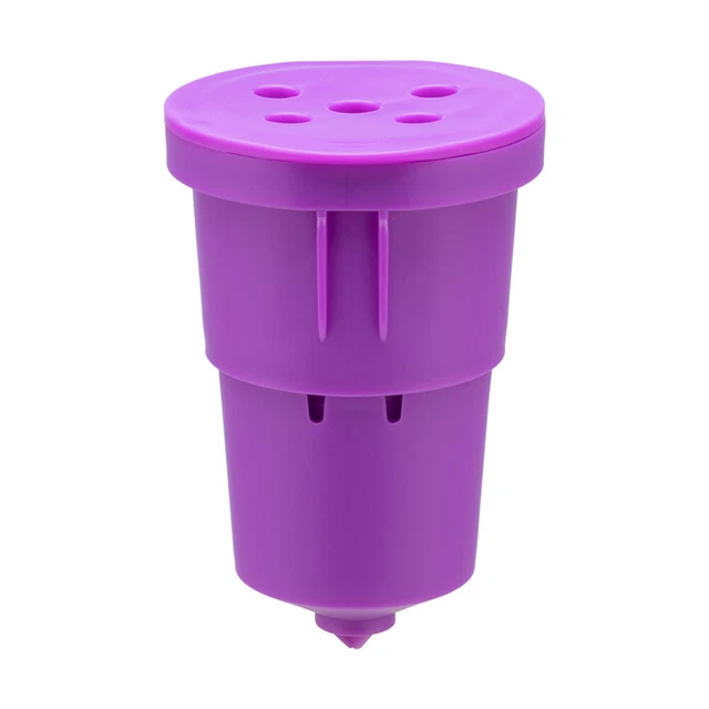 Keurig Refillable Reusable Coffee Capsule K Cap Filter Basket Pod (Purple) FS2#