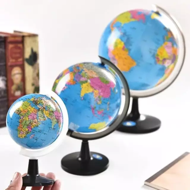 Children's Kids World Earth Globe Kids Educational World Globe Rotating Stand