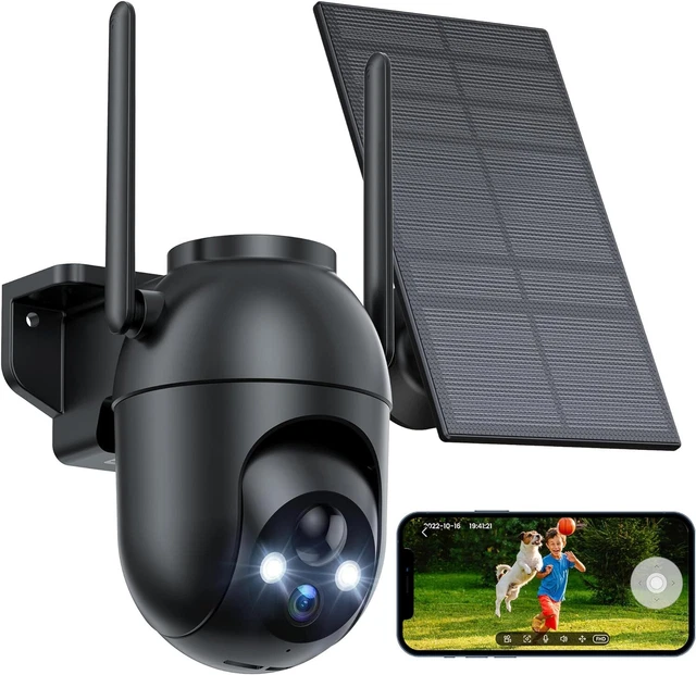 Caméra Surveillance WiFi ZOSI 2.5K Extérieur - Double Objectif 360° - 1NC-2988D-EU
