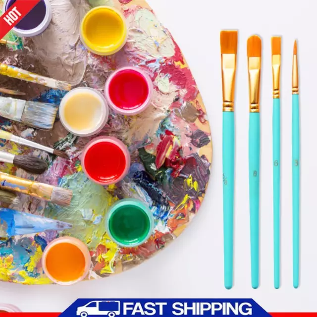 Paint Brush Set 10Pcs Paint Brushes for Acrylic Painting Water Color Brushes  Kid