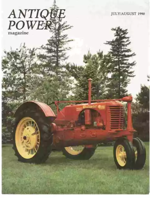 Massey Harris Twin Challenger tractor, 7/8 1990 Antique Power magazine