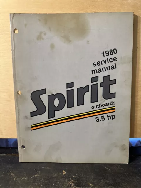 1980 ARCTIC CAT SPIRIT OUTBOARD Motor 3.5 HP (SERVICE MANUAL) Original Copy!