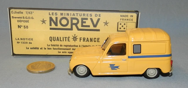 Miniature Renault 4 F4 Fourgonnette Assistance Alpine