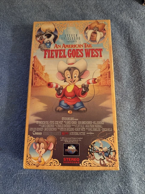 AN AMERICAN TAIL: Fievel Goes West VHS 1992 Animated Classic - Good ...