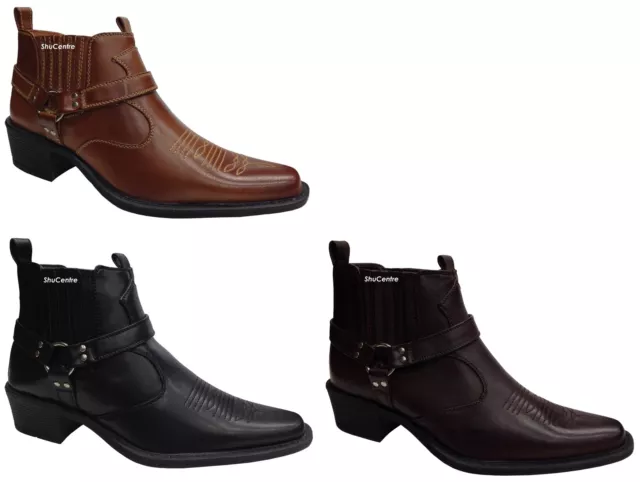 Bottines sales talon original