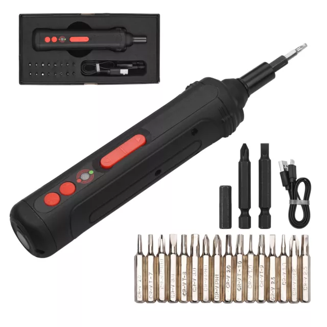 4V Cordless Electric Screwdriver Kit Handheld  Screwdrivers 1500mAh K0K7