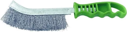 Shark 14141    Green Handle Scratch Brush Stainless Steel Wire