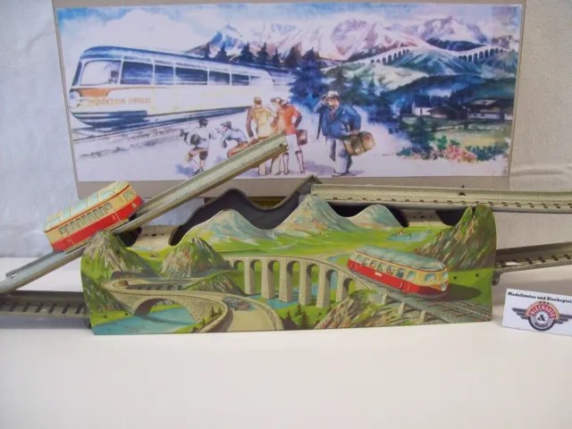 Technofix 252 "Albulabahn" Mountain Express, 1950, Made in U.S. Zone-Germany