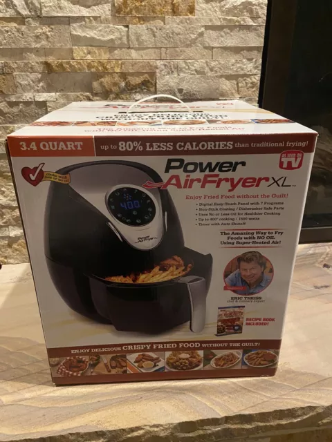 POWER AIRFRYER XL as seen on TV 3.4 quart Brand New Box Eric