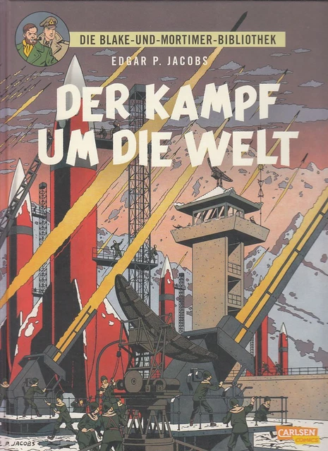 Die Blake und Mortimer Bibliothek von Jacobs Hardcover Comic in Topzustand !!!