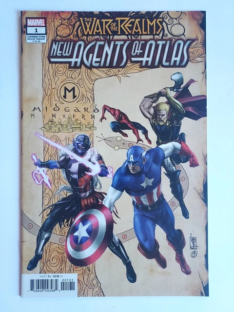 NEW AGENTS OF ATLAS #1 (2018)~Connecting Realm Variant