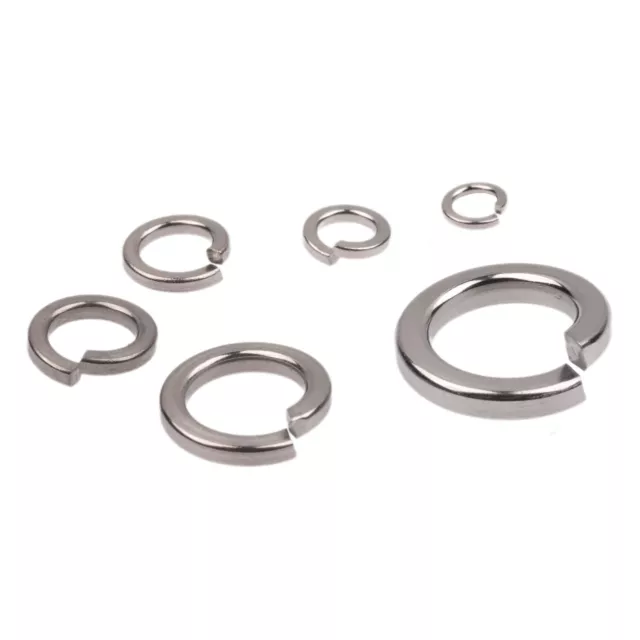 Spring Washers 304 Stainless Steel Metric Fender Mudguard SUS M3 M4 M5 M6 M8 M10