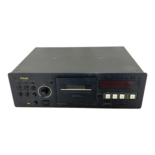 TEAC V-610 Stereo Cassette Deck – Tested Working – Includes Remote