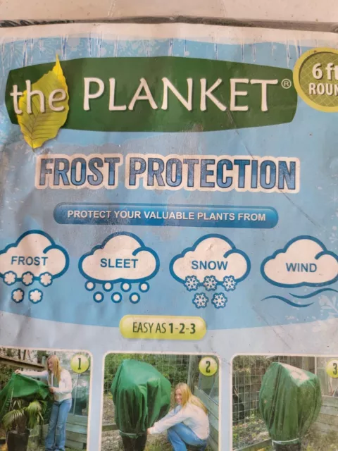 the Planket Frost Protection Plant Cover, 6 ft Round 2